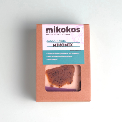 Mikomix: Barra de Jabón Reciclada con Pura Nutrición para tu Piel