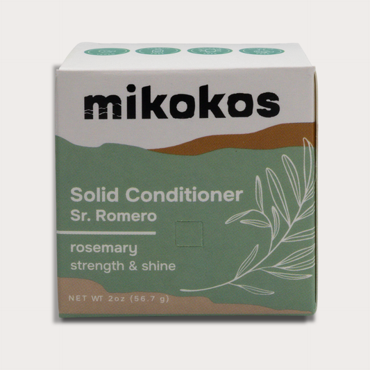 Sr. Romero: Acondicionador en Barra Fuerza y Brillo con Romero