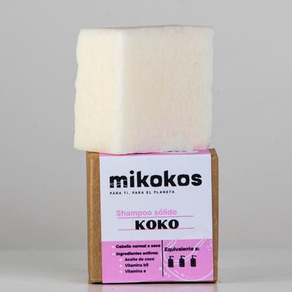 Koko: Shampoo en Barra Hidratación Total para Rizos