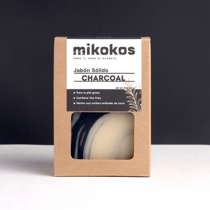 Charcoal: Barra de Jabón Detox que Libera tus Poros