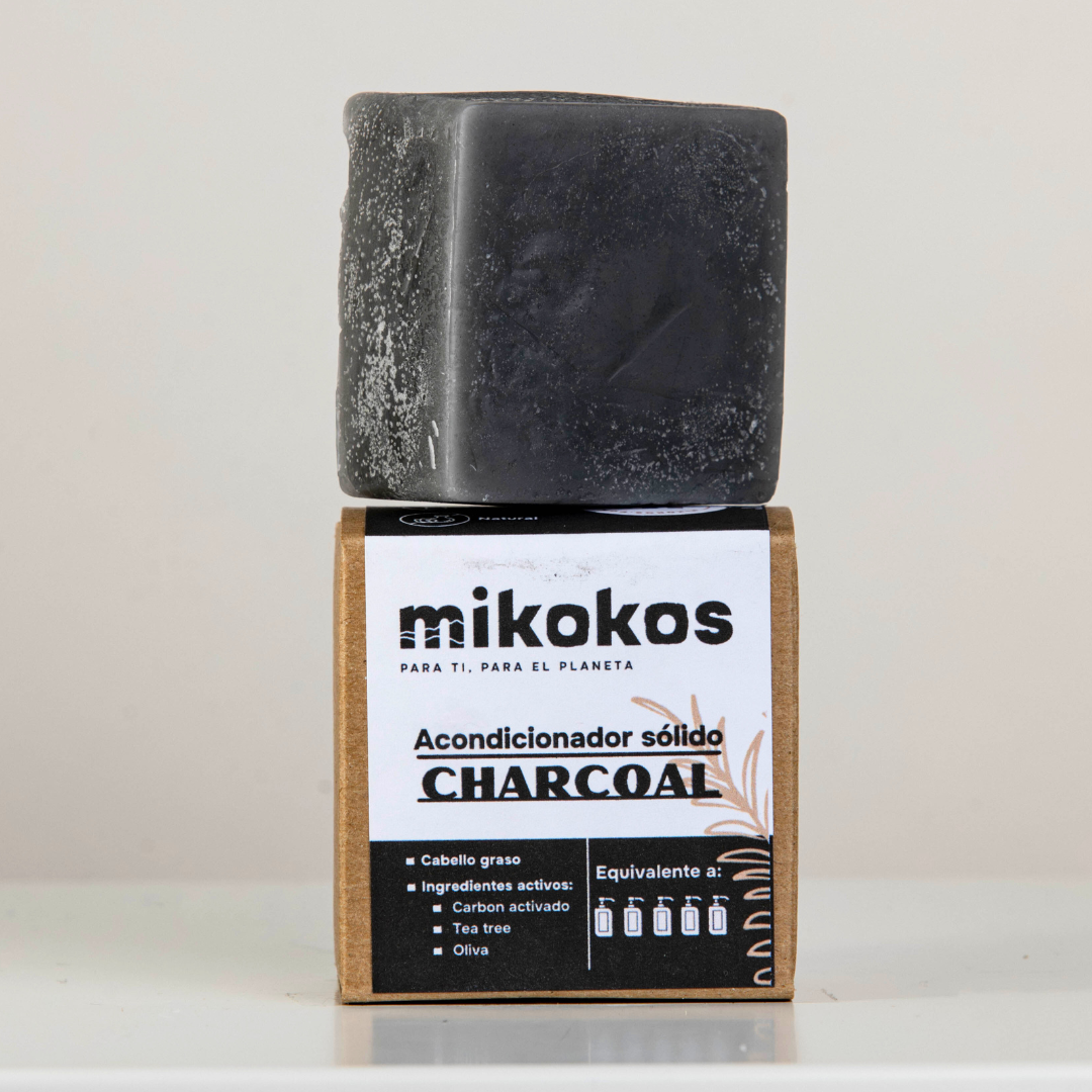 Charcoal: Acondicionador en Barra Detox y Control Grasa