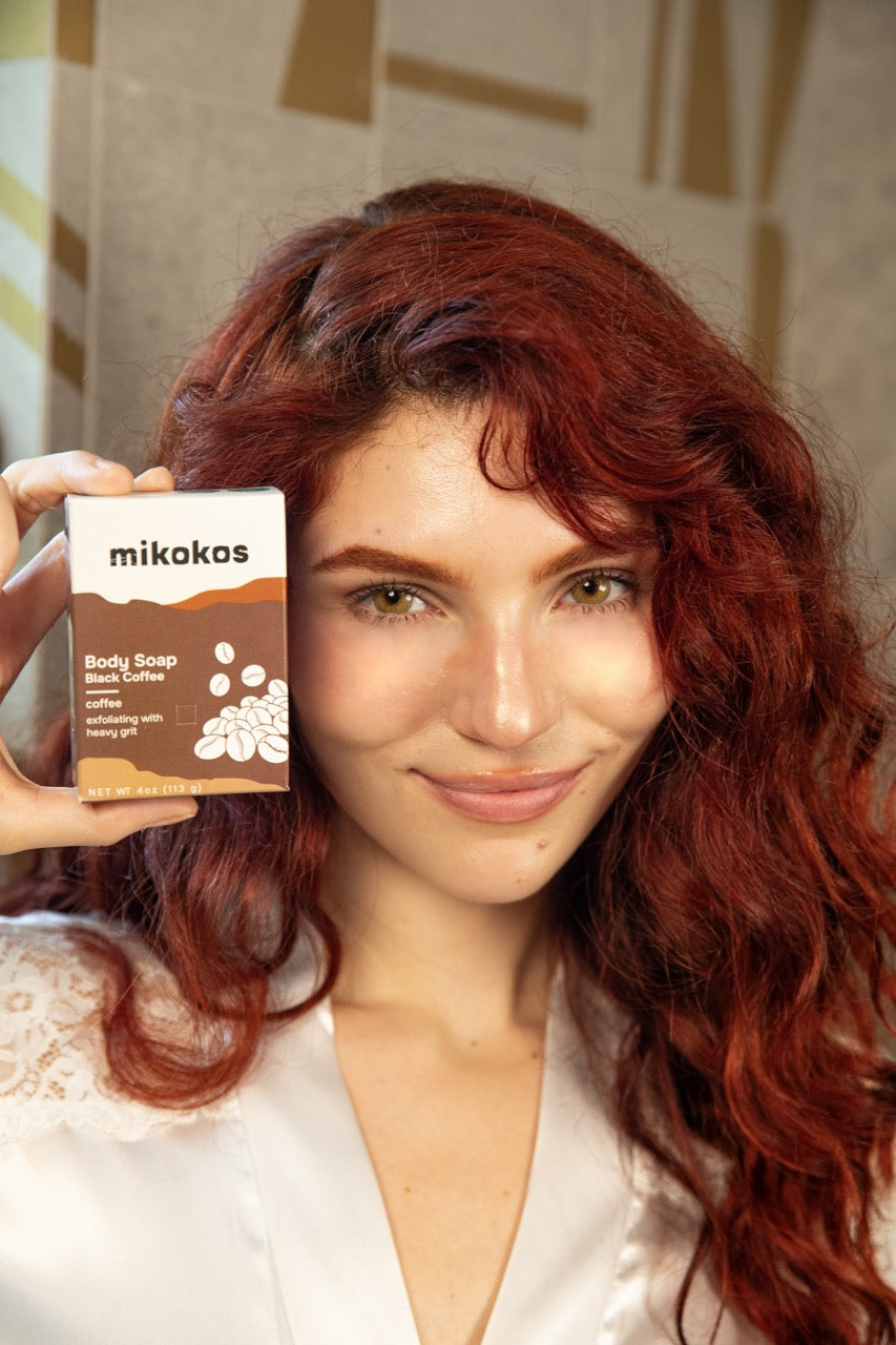 Café: Barra de Jabón Exfoliante y Energizante