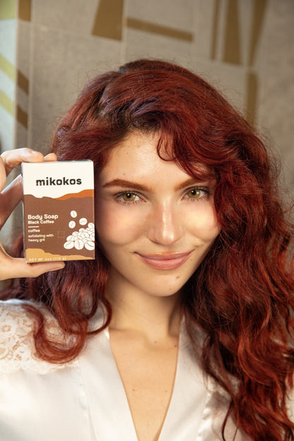 Café: Barra de Jabón Exfoliante y Energizante