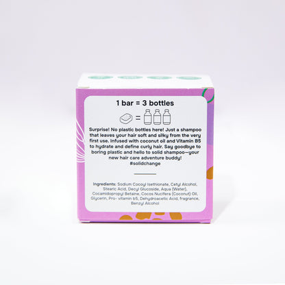 Koko: Shampoo en Barra Hidratación Total para Rizos