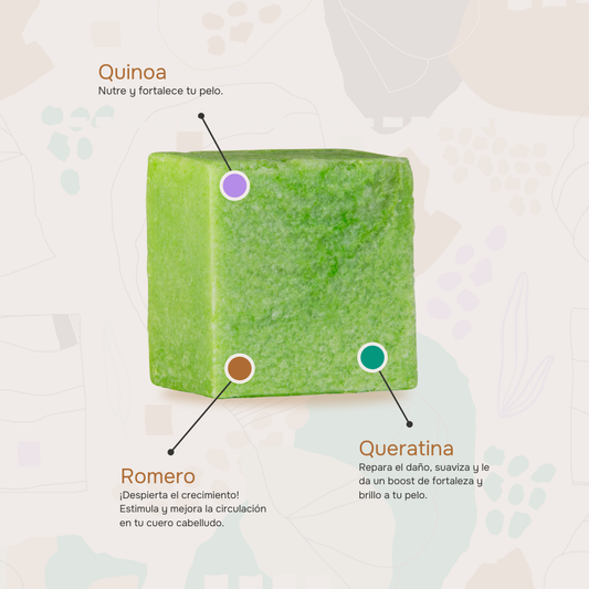 Sr. Romero: Shampoo en Barra Fuerza y Brillo con Romero