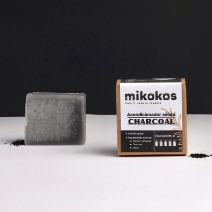 Charcoal: Acondicionador en Barra Detox y Control Grasa